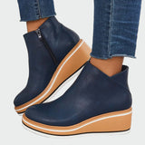 Botines ortopédicos de cuero