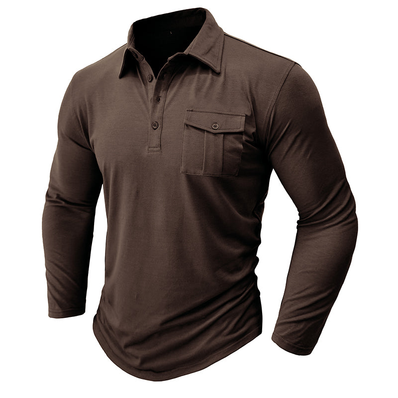José - Camisa casual con bolsillos