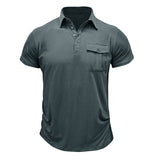 Camisa de algodón con bolsillos