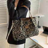 Leopardo - Bolsa Tote con Estampado Salvaje