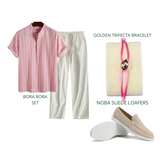 Conjunto de 4 piezas - Rosa