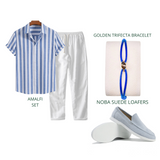 Conjunto de 4 piezas - Azul