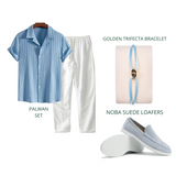 Conjunto de 4 piezas - Azul Claro