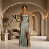 Lúcia - Vestido largo Satin