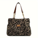 Leopardo - Bolsa Tote con Estampado Salvaje