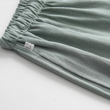 Fez - Pantalón de Lino (Ajuste Oversized)