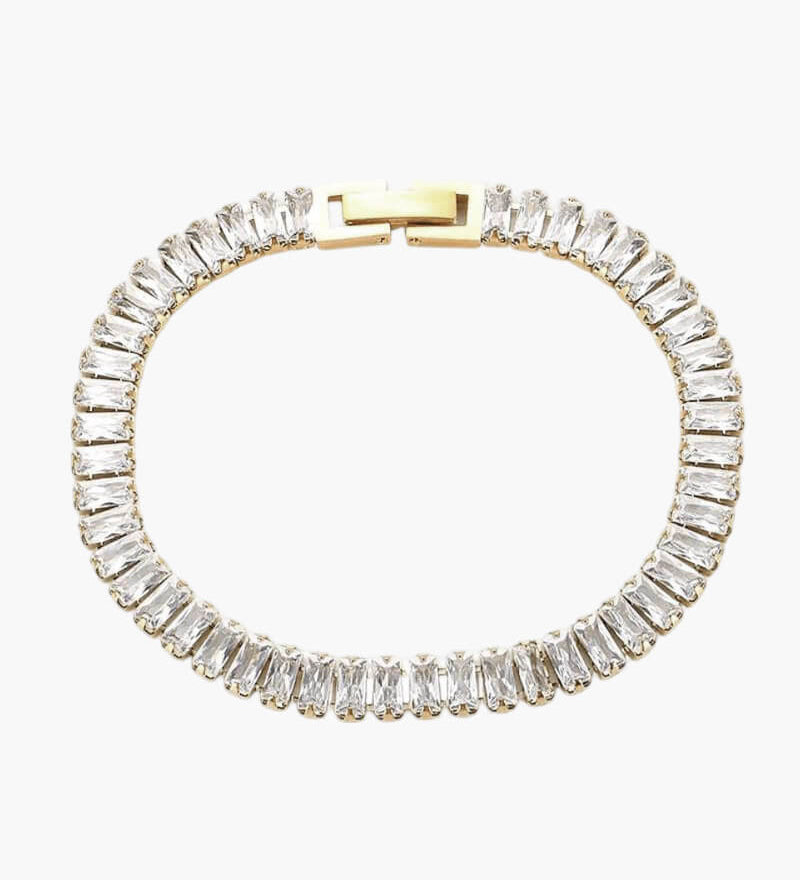 Pulsera de Rivière Baguette