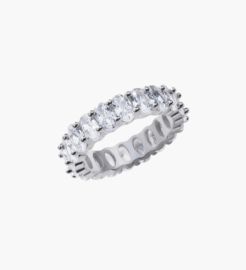 Anillo de corte oval