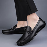 Mocasín de Cuero Raven