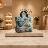 Bolso Acolchado - Motivo Floral