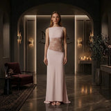 GI - Vestido Maxi Corte Velo