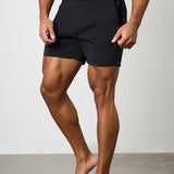 Shorts de baño híbridos en negro