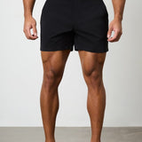 Shorts de baño híbridos en negro