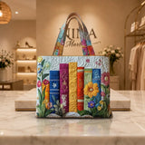 Bolsa Artesanal - Biblioteca Floral