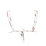 TOP LEAH / FLORAL BLANCO