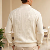 Sweater de Mezcla de Tejido - Relajado