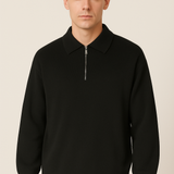 Francisco - Polo de Cuello Tipo Polo con Cremallera Ajustable