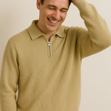 Francisco - Polo de Cuello Tipo Polo con Cremallera Ajustable