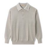 Francisco - Polo de Cuello Tipo Polo con Cremallera Ajustable