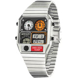 Reloj Cronógrafo de Acero Roland