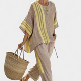 Lorena - Conjunto Boho Lino y Bambú