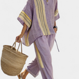 Lorena - Conjunto Boho Lino y Bambú