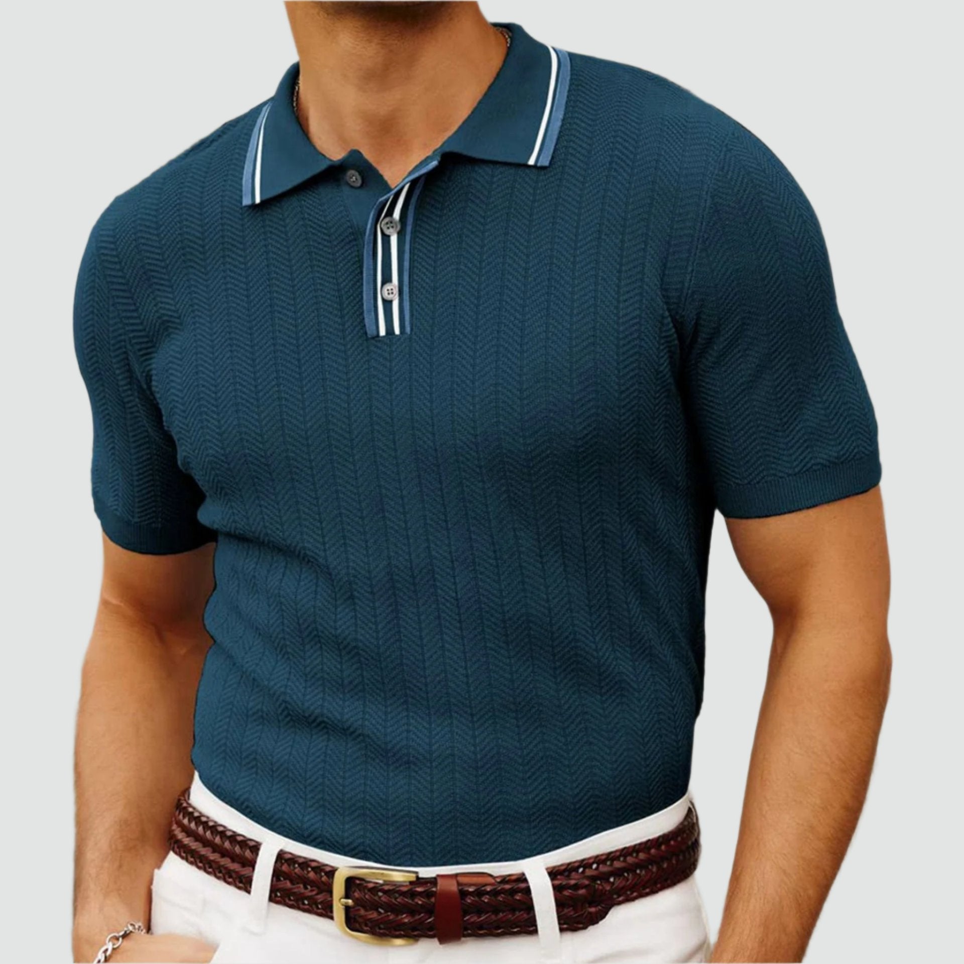 Daniel - Polo de Tricotado de Alta Calidad