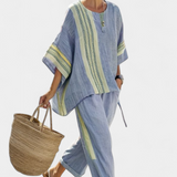 Lorena - Conjunto Boho Lino y Bambú