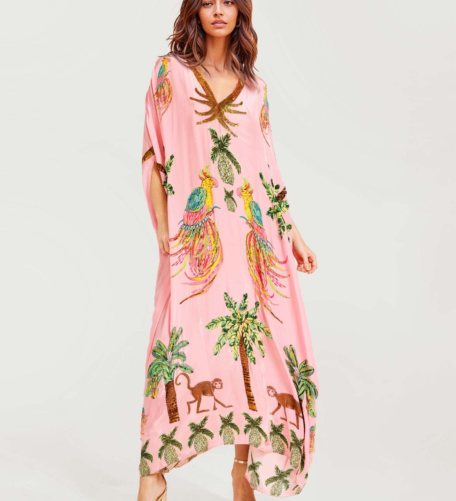 Alessandra - Vestido Largo Estampado
