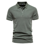 Polo - Cuello Acanalado Tres Botones