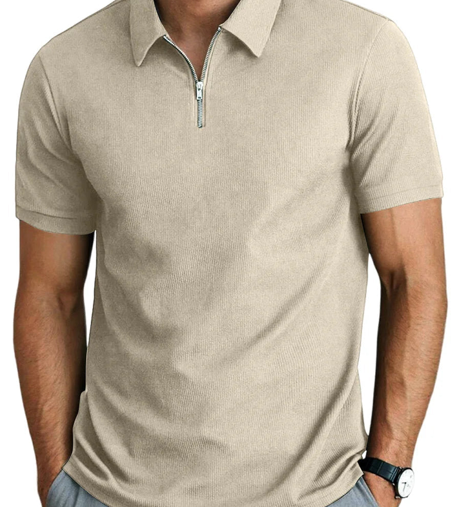 Camisa Polo - Mezcla Ligera Relajada