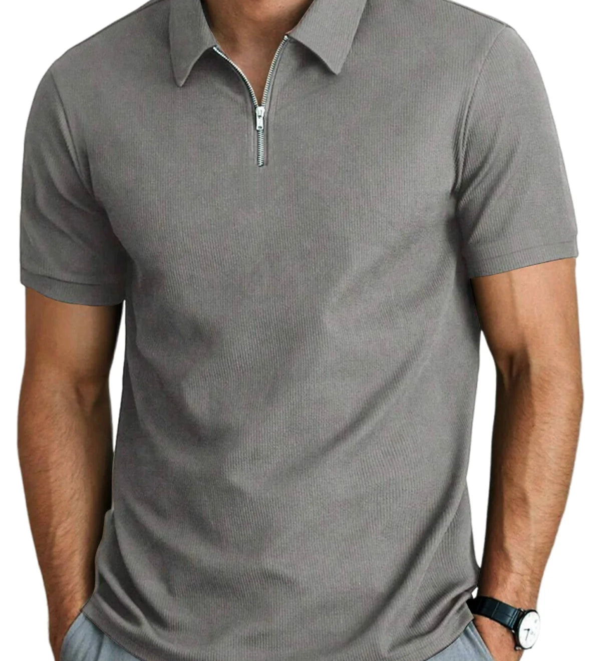 Camisa Polo - Mezcla Ligera Relajada