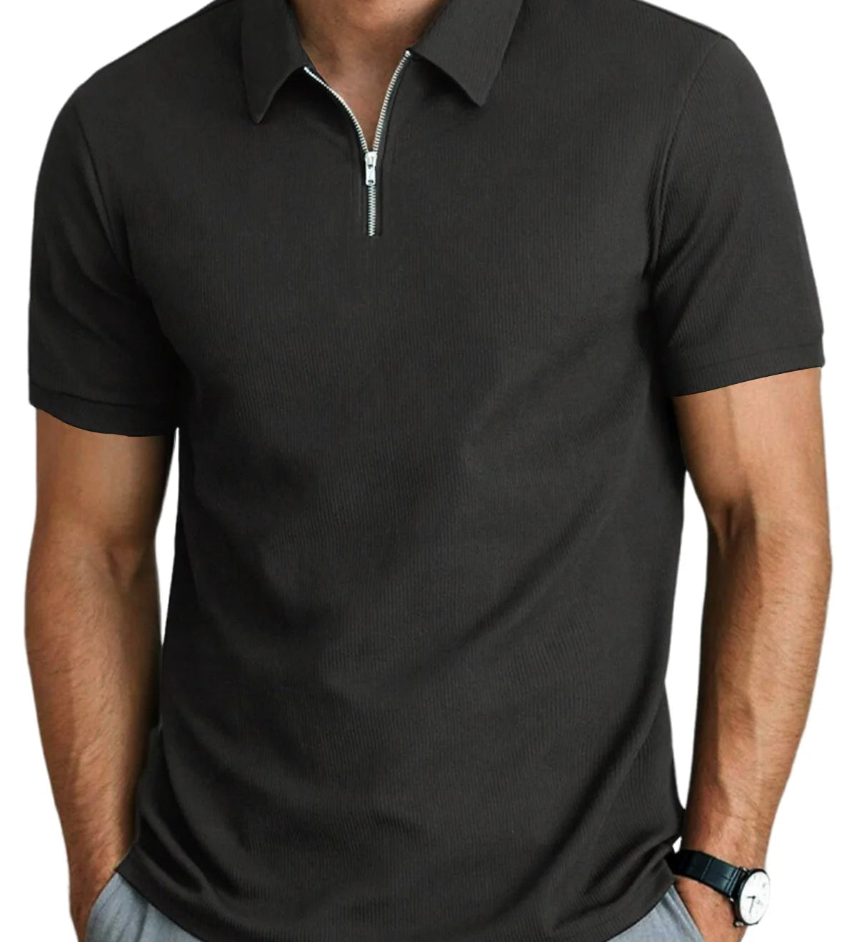 Camisa Polo - Mezcla Ligera Relajada