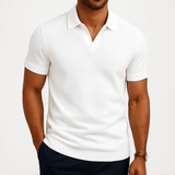 Camisa Polo de Poliéster - Texturizada