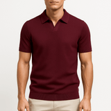 Camisa Polo de Poliéster - Texturizada