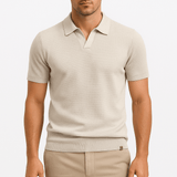 Camisa Polo de Poliéster - Texturizada