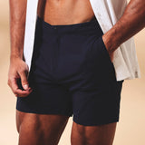 Pantalones de Baño Híbridos en Azul Marino