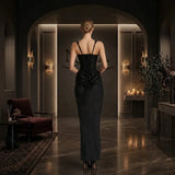 ISABEL - Maxi Vestido Reloj de Arena