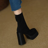 Olga - Botas con estilo moderno y la comodidad de ante