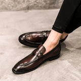 Mocasines de Cuero Casual