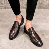 Mocasines de Cuero Casual