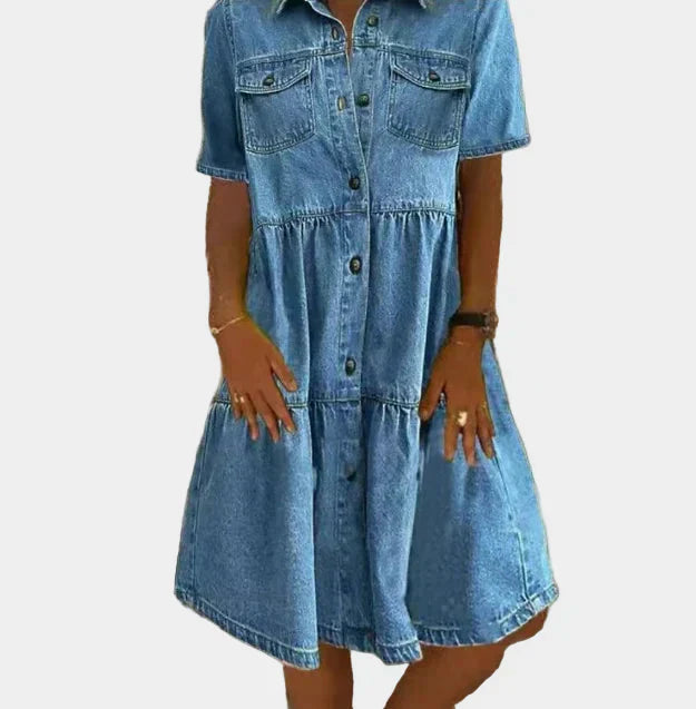 Vestido de Jeans Bohemio