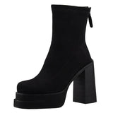 Olga - Botas con estilo moderno y la comodidad de ante