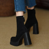 Olga - Botas con estilo moderno y la comodidad de ante