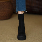 Olga - Botas con estilo moderno y la comodidad de ante