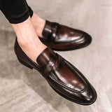 Mocasines de Cuero Casual