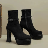 Janete - Botas de plataforma de lujo con comodidad y estilo en cada paso