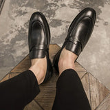 Mocasines de Cuero Casual