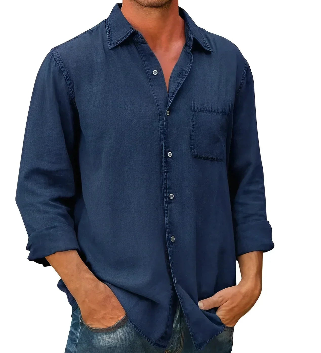 Camisa - Mezcla Transpirable Relajada