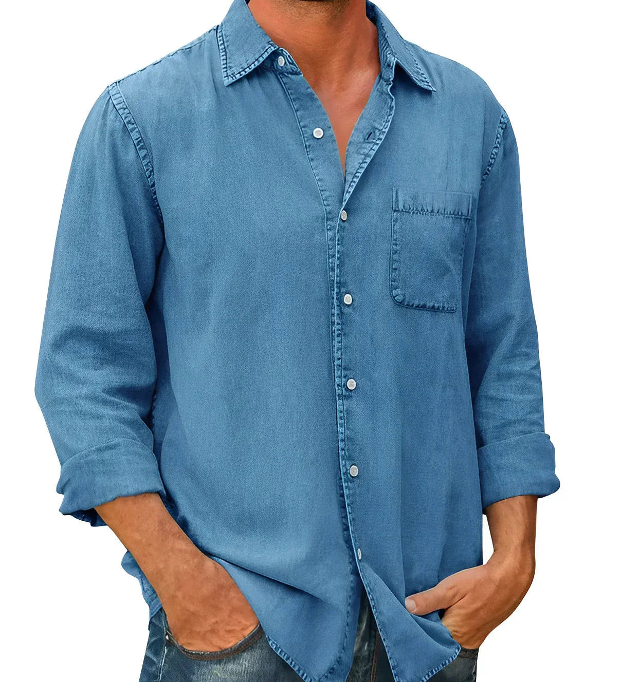 Camisa - Mezcla Transpirable Relajada